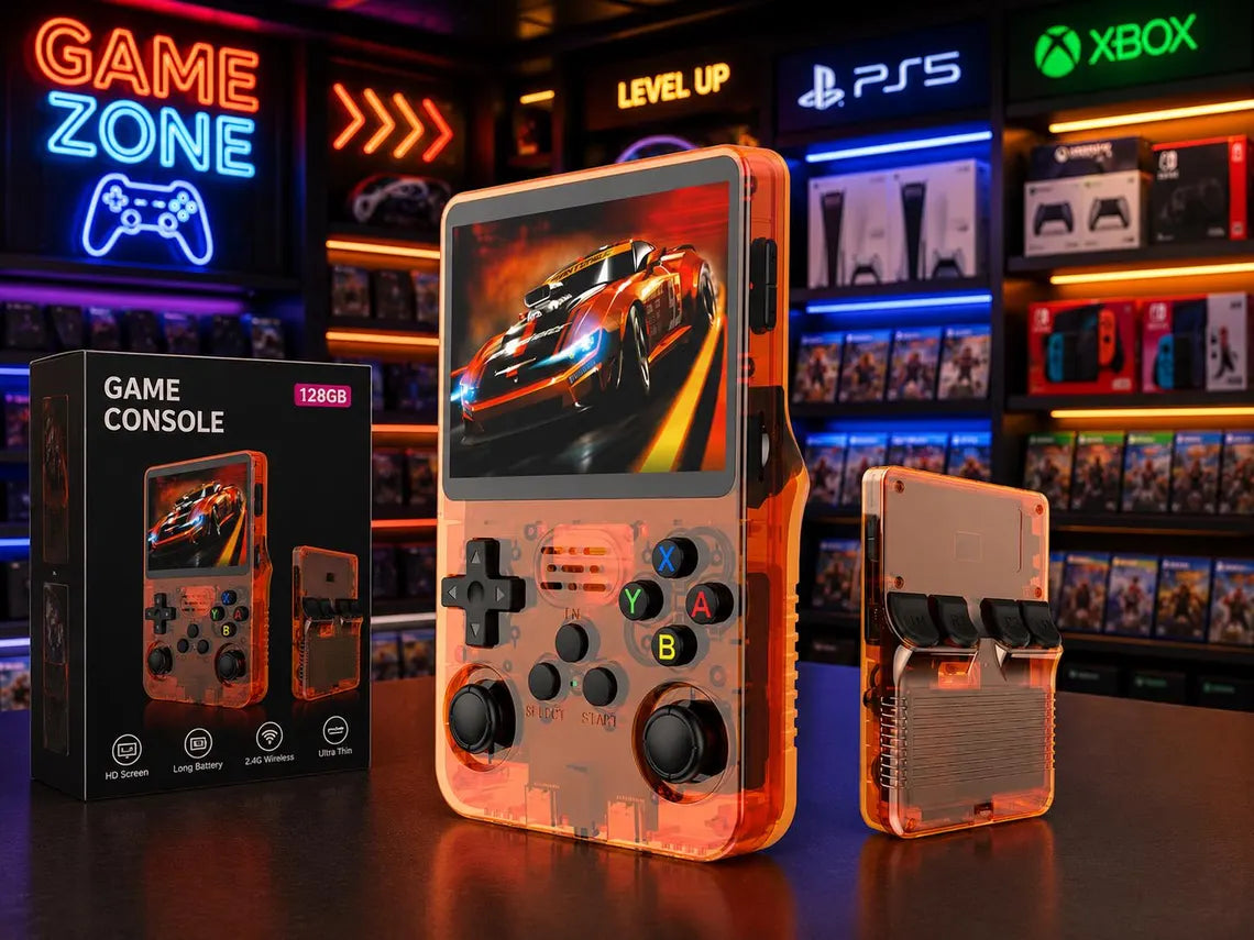 R36S Retro Handheld Game Console Nova Loot