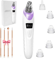 2026 Blackhead Remover Pore Vacuum,Facial Pore Cleaner-5 Suction Power,5 Probes,USB Rechargeable Blackhead Vacuum Kit Electric Pore Vacuum Tool for Adult