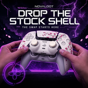 Pink Sakura PS5 DualSense Controller Shell Replacement Kit Nova Loot