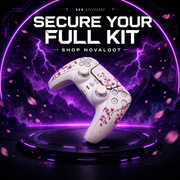 Pink Sakura PS5 DualSense Controller Shell Replacement Kit Nova Loot