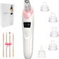 2026 Blackhead Remover Pore Vacuum,Facial Pore Cleaner-5 Suction Power,5 Probes,USB Rechargeable Blackhead Vacuum Kit Electric Pore Vacuum Tool for Adult