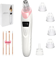 2026 Blackhead Remover Pore Vacuum,Facial Pore Cleaner-5 Suction Power,5 Probes,USB Rechargeable Blackhead Vacuum Kit Electric Pore Vacuum Tool for Adult