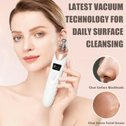 2026 Blackhead Remover Pore Vacuum,Facial Pore Cleaner-5 Suction Power,5 Probes,USB Rechargeable Blackhead Vacuum Kit Electric Pore Vacuum Tool for Adult