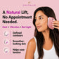 ProSculpt Heated Gua Sha Facial Massager – Electric Guasha Tool for Face Sculpting, Relaxation & Skincare | Soothing Vibration Facial Massage Tool with Contoured Design (Rose Gold)