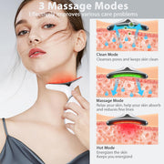 3 in 1 Face 𝖲cuIpting Tool, 7 Color Mode, Facial Massager for Face and Neck, At-Home Facial Beauty De𝗏ice for Skin Care, Face 𝖲cuIpting Wand