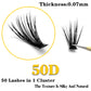 20D/30D/40D/50D 60 Bundles Mink Eyelashes Extension Natural 3D Russian Volume Fake Lashes Individual Cluster Makeup  Tools Cilia