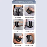 Hot Compress Electric Fascia Ring Portable Full-Body Electric Body Slimming Machine Muscle Relaxation Adjustable Speed