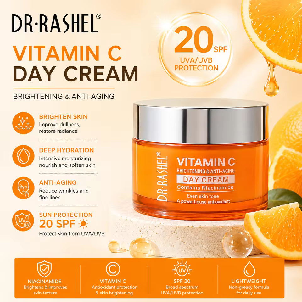 DR RASHEL Skin Care Vitamin C Anti-Aging Night Cream 50G