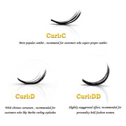 20D/30D/40D/50D 60 Bundles Mink Eyelashes Extension Natural 3D Russian Volume Fake Lashes Individual Cluster Makeup  Tools Cilia