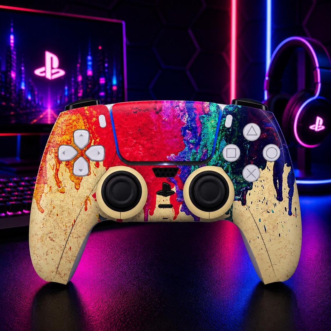 PS5 Console Vinyl Skin Sticker Nova Loot
